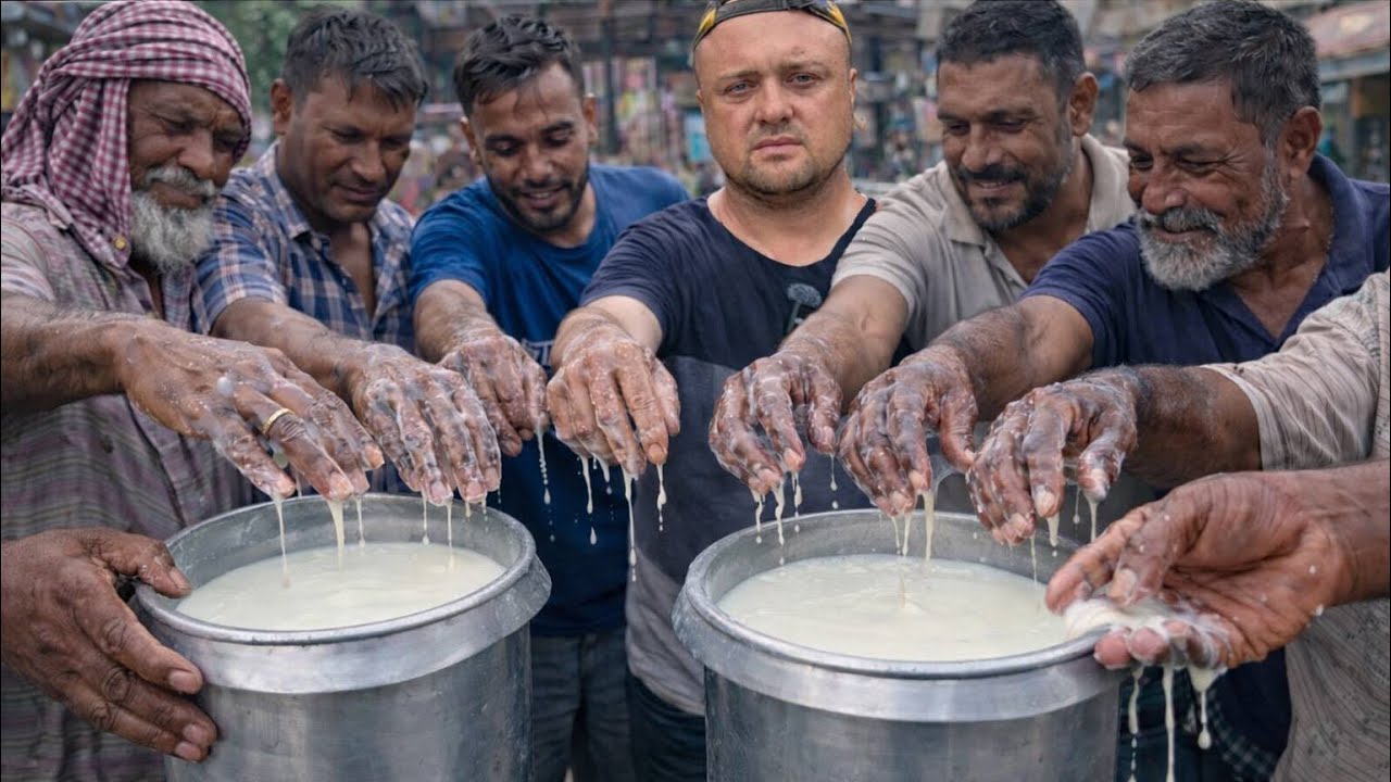 37 Раз засунули Грязные руки в кувшин с молоком! Ужасные традиции ! Рынок Молока! Бангладеш!