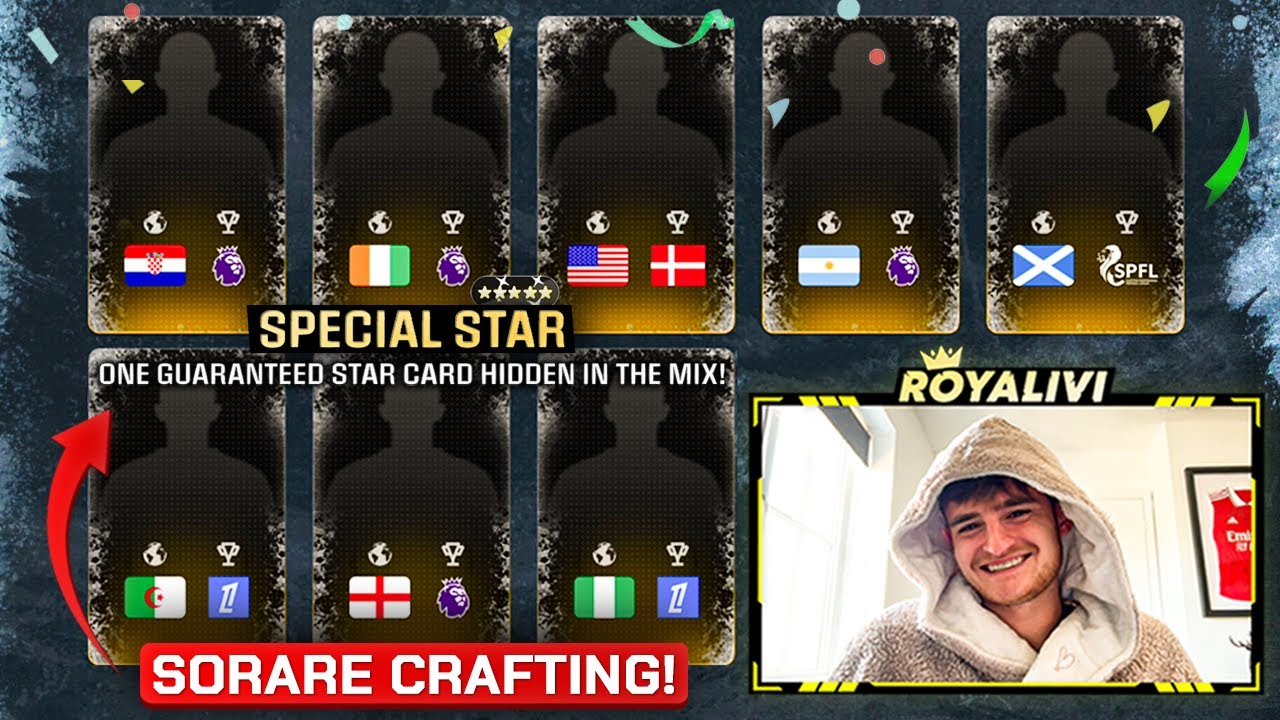 INSANE STAR PULL ON SORARE CRAFTING SESSION!