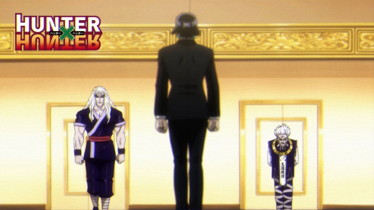 Chrollo vs Silva and Zeno Zoldyck