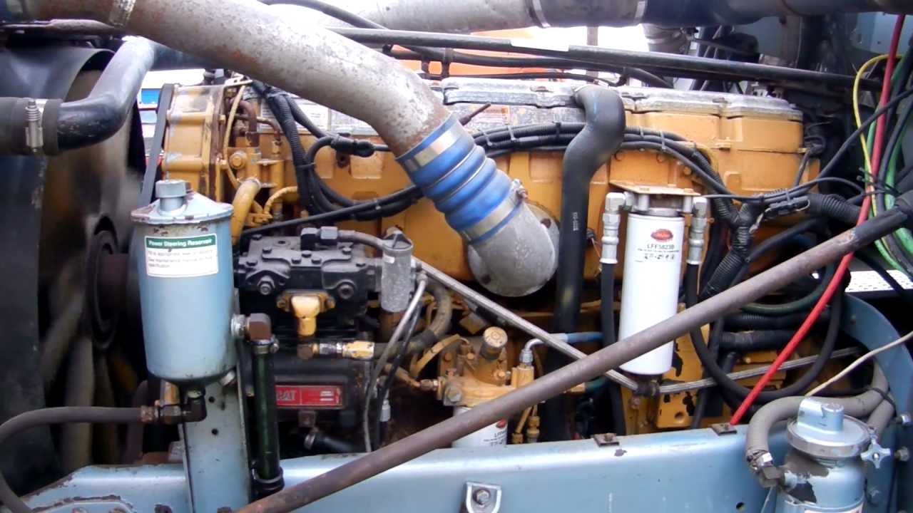 Used CAT C15 500HP Engine Start