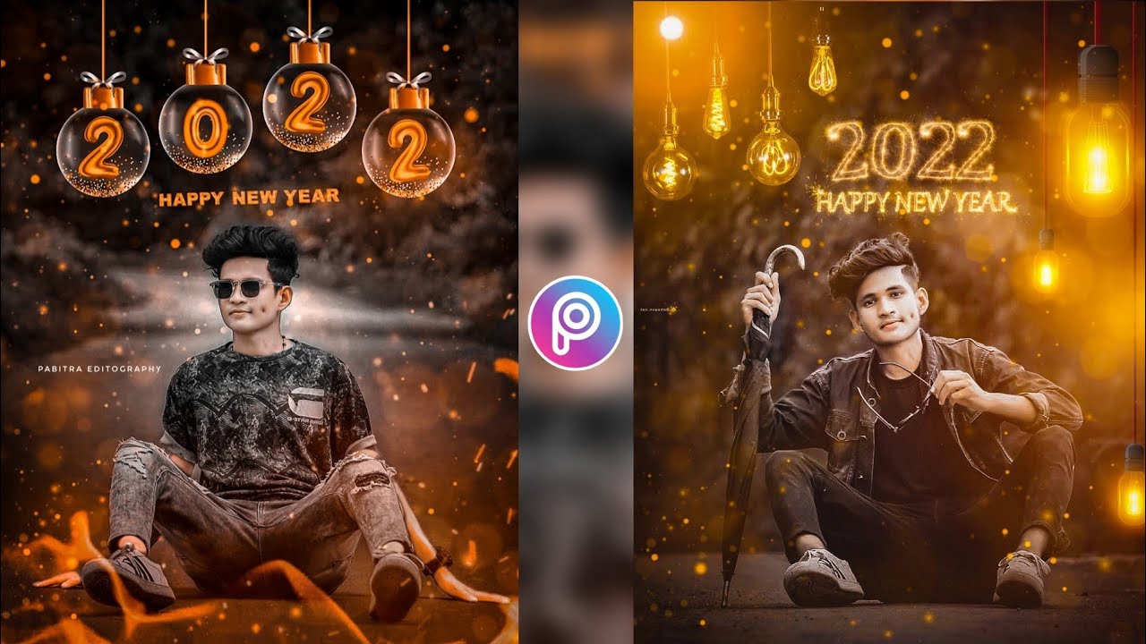 Happy New Year Photo Editing 2022 | Happy New Year Picsart Editing | Photo Editing Picsart
