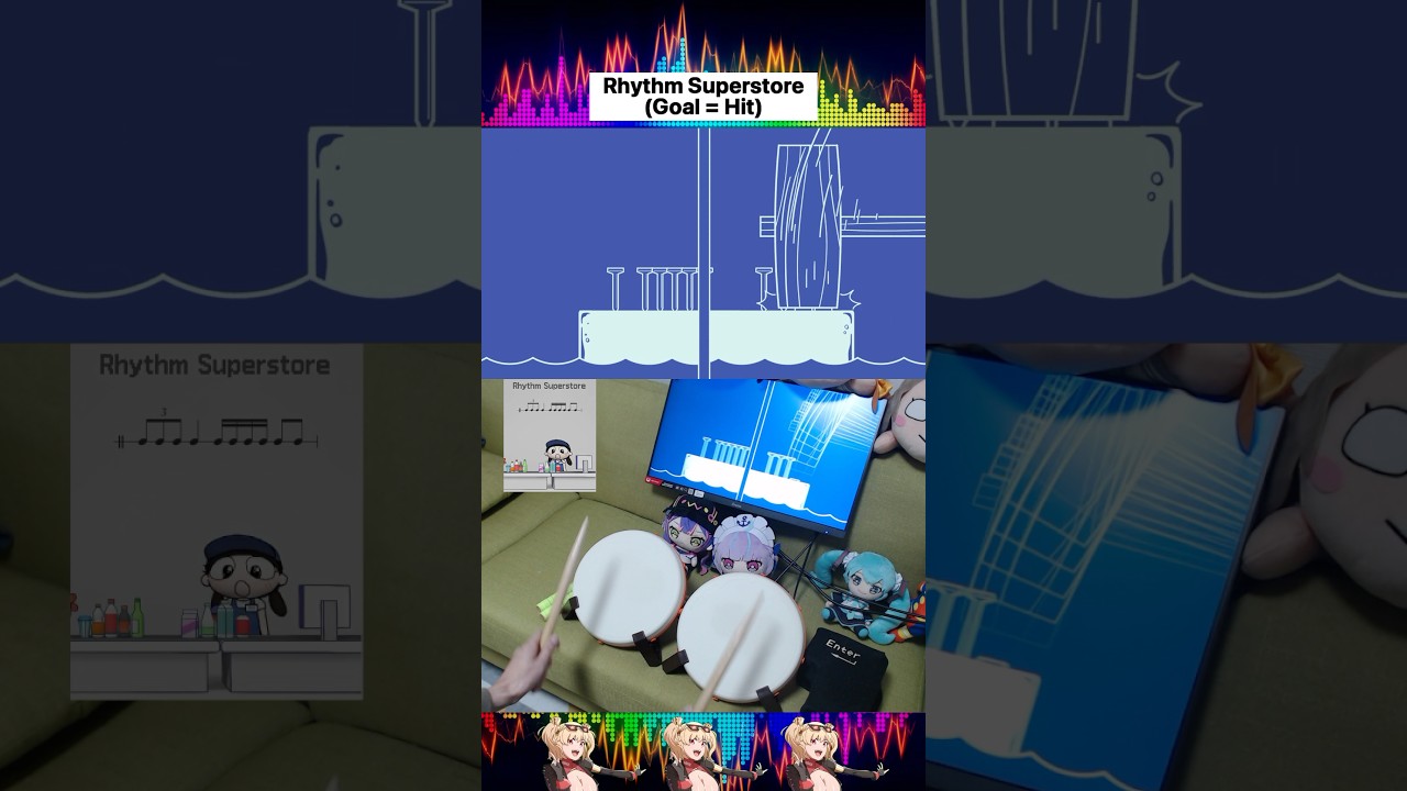 Rhythm Superstore (Ocean Hammer) - Bits & Bops with Drums 🥁