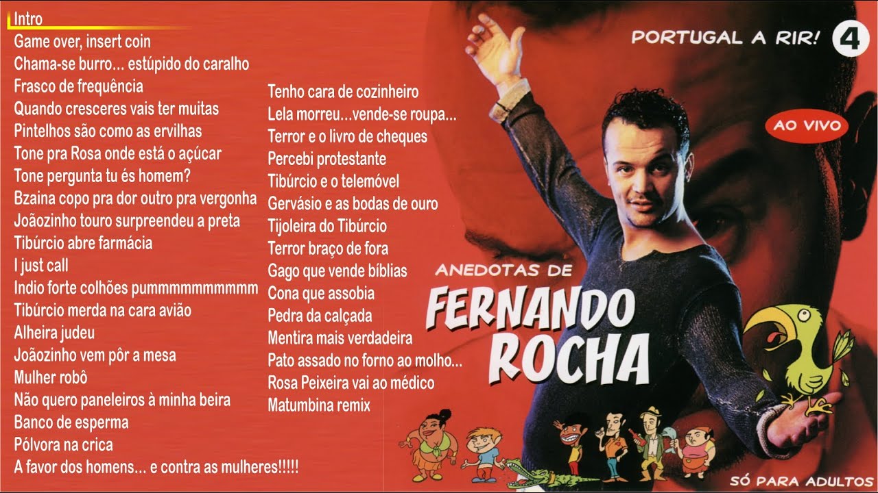 Fernando Rocha -  Portugal a rir Vol. 4 (Full album)