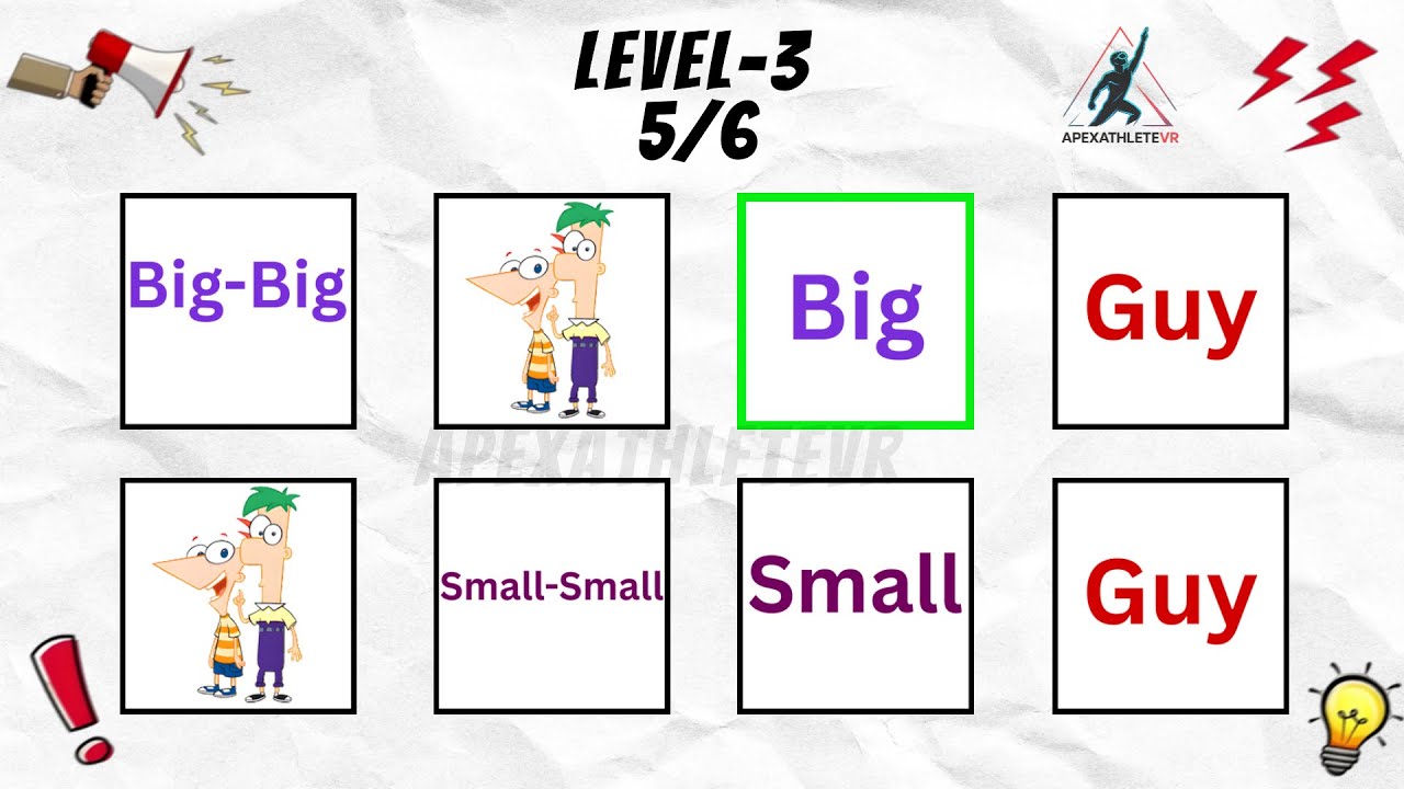 Say The Word On Beat (Level 1-3)  | EASY MEDIUM HARD | Fast Rhythm Test