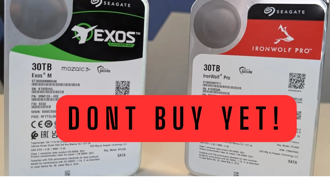 Seagate 30TB released! 7 Reasons Why You Should NOT Buy them (Yet!)