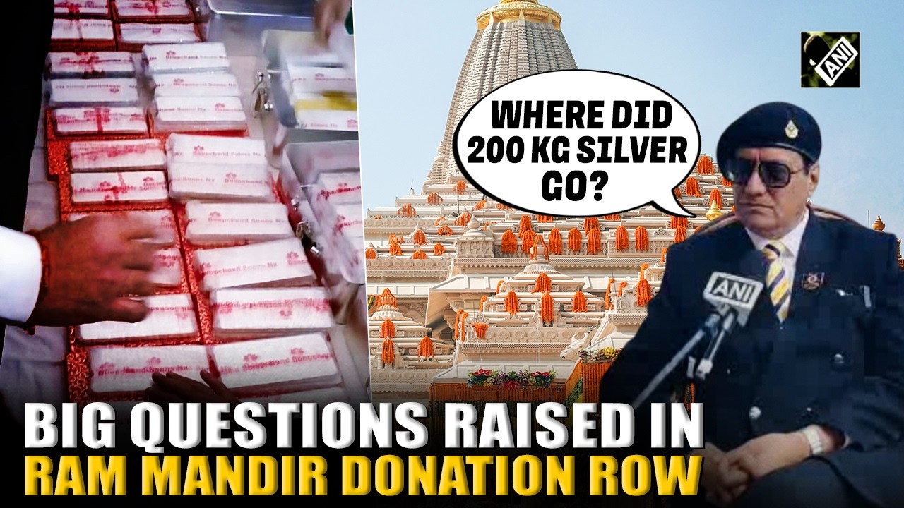 &ldquo;Where did 200 kg silver go?&rdquo;: Big questions raised over Ram Mandir donation row