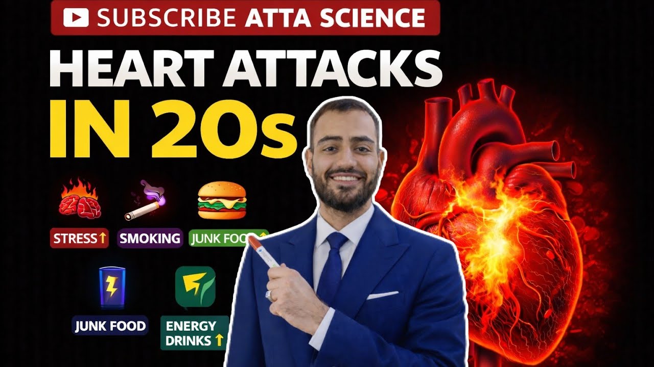 Health Awareness Series |“Why Heart Attacks Are Increasing in Young People? 😳 (Shocking Truth)”