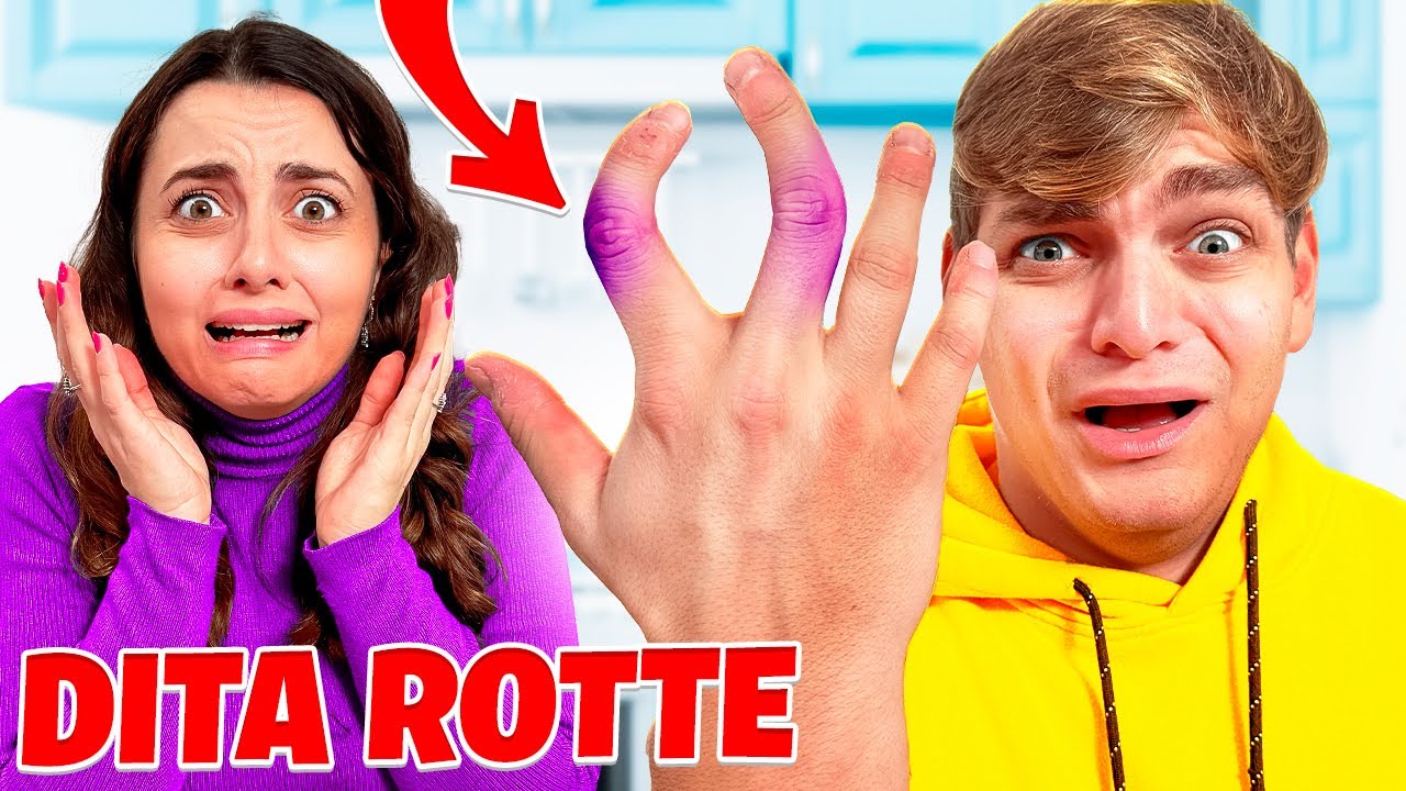 ROBBI SI È ROTTO LE DITA..!🚑