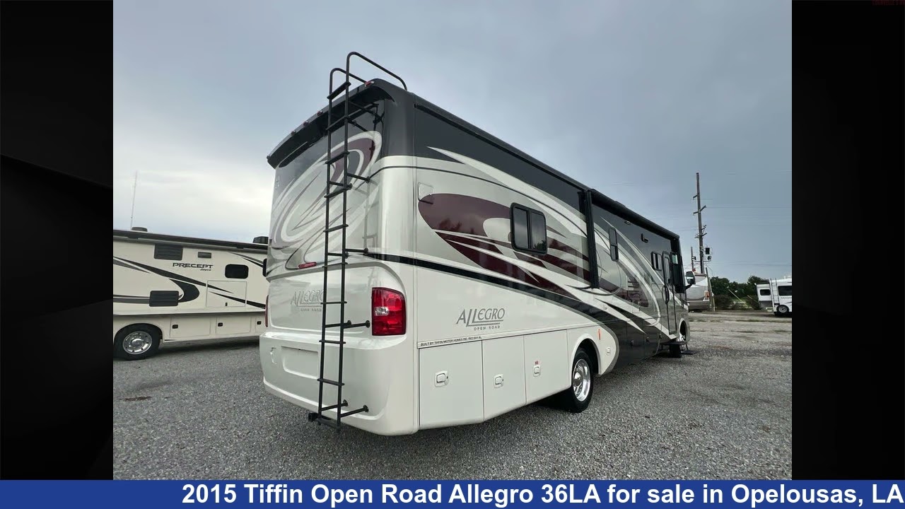 Breathtaking 2015 Tiffin Open Road Allegro Class A RV For Sale in Opelousas, LA