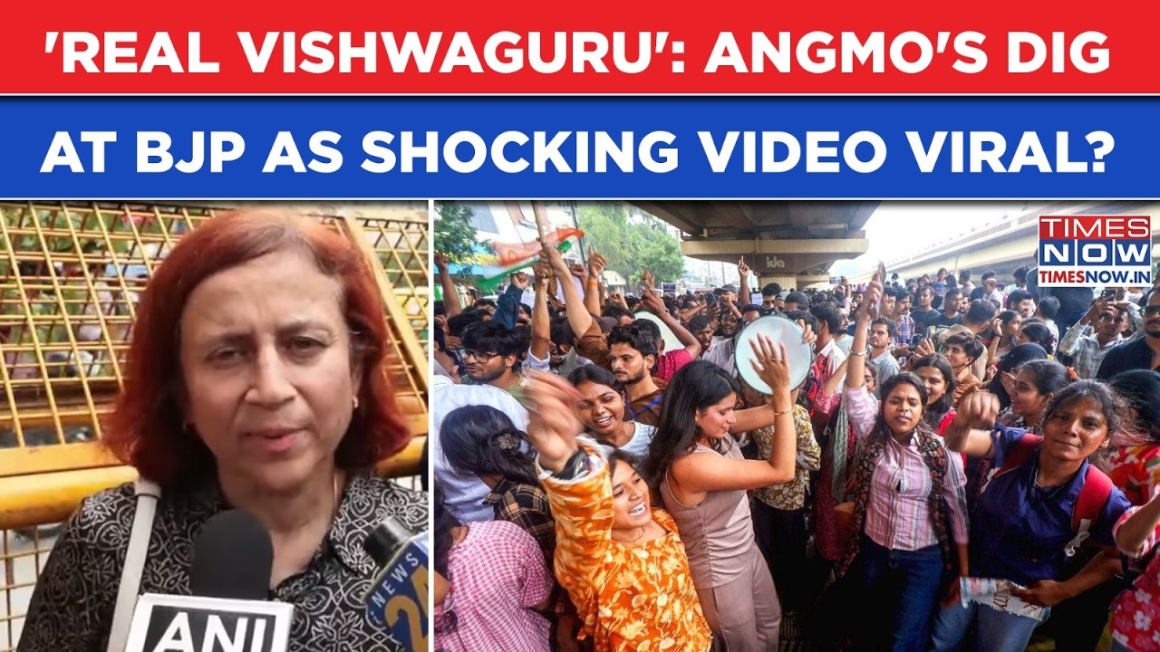 Dharmendra Pradhan Quits: Gitanjali Angmo's 'Vishwaguru' Jibe As Shocking Sonam Wangchuk Video Viral