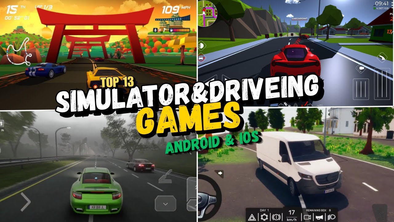 13 лучших симуляторов и гоночных игр для Android и iOS (2025)