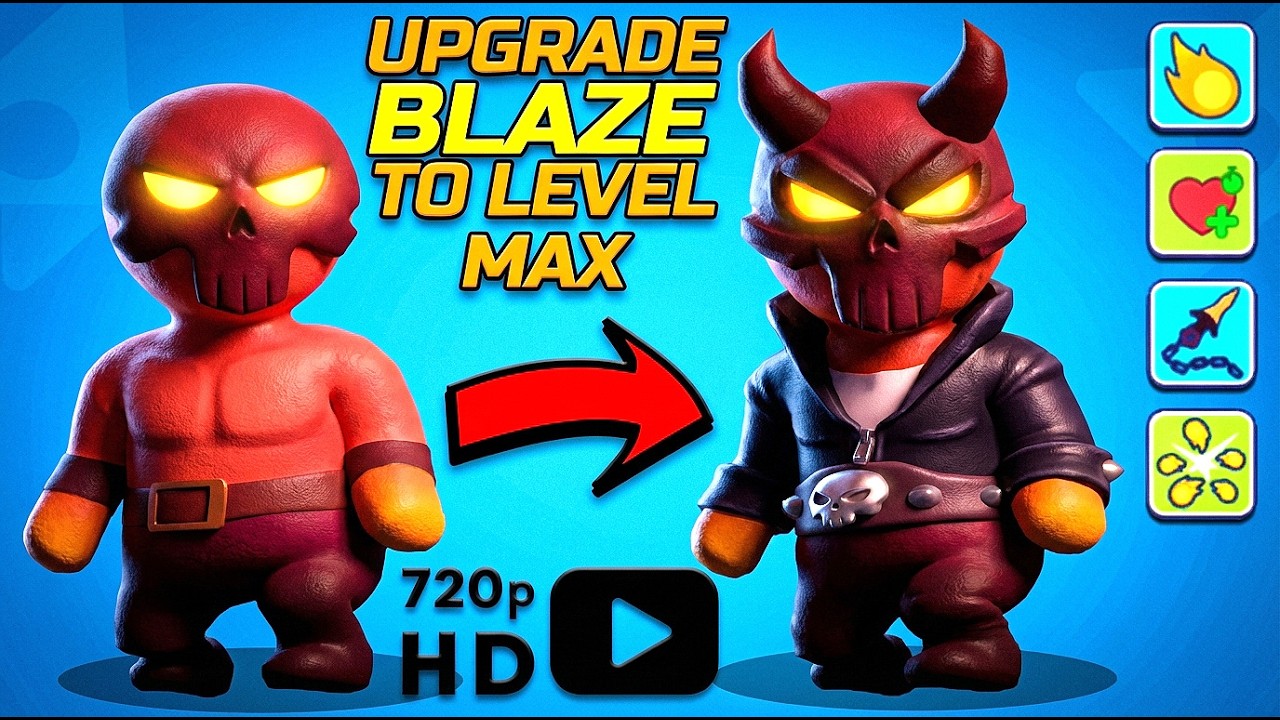 BLAZE Character Max Upgrade | Stealth Master