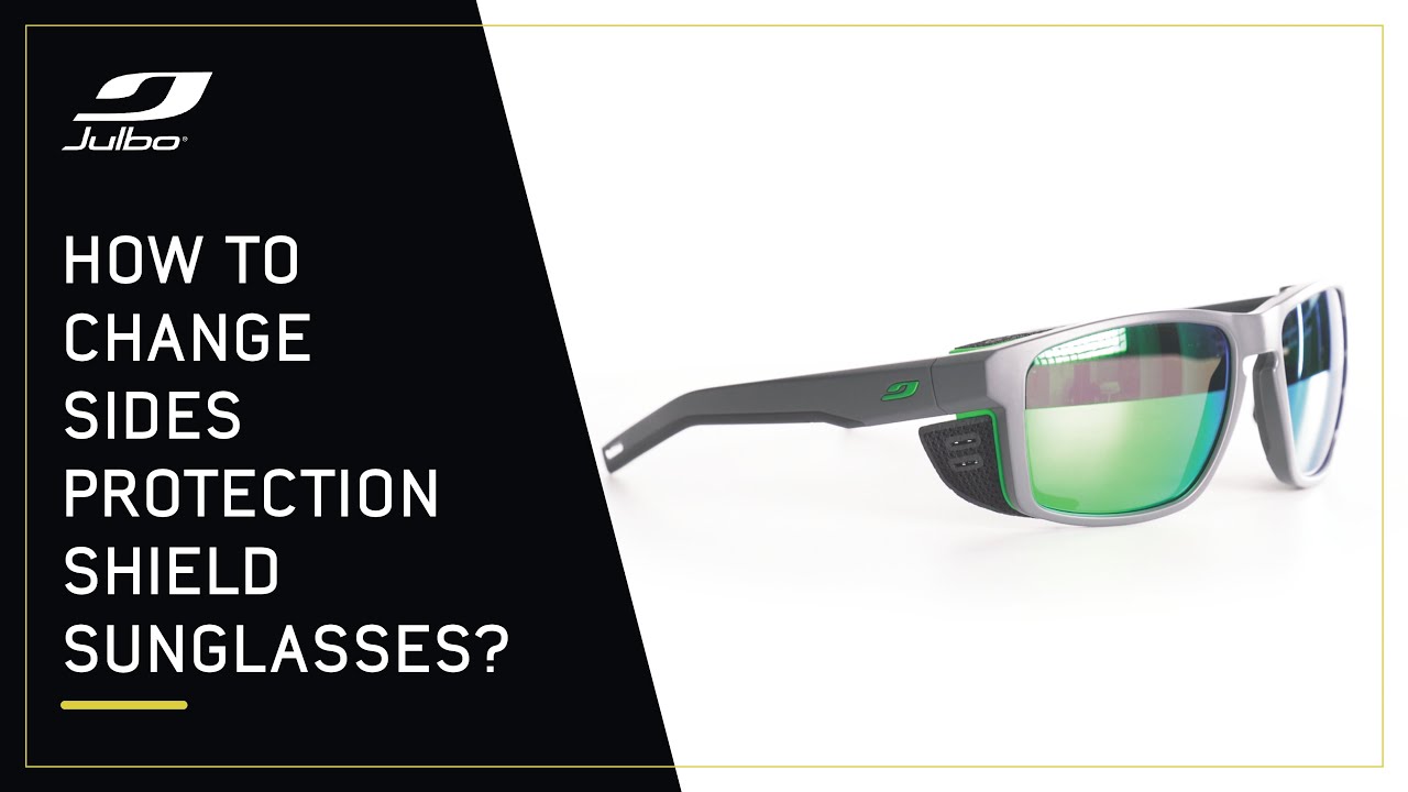 How to change the protective side shields of our Shield - Shield M? 🕶 | Julbo