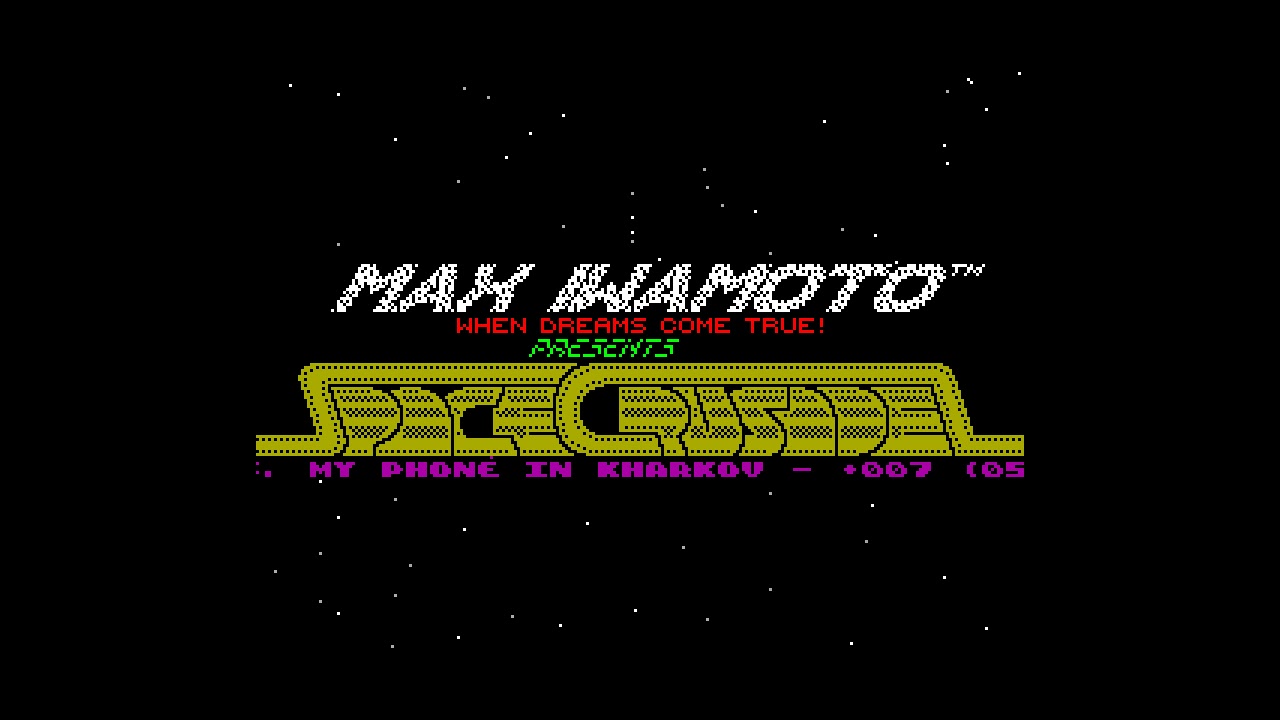 Space Crusade (Imagitec Design, Gremlin Graphics, 1992) — cracktro by Max Iwamoto (ZX Spectrum,1994)