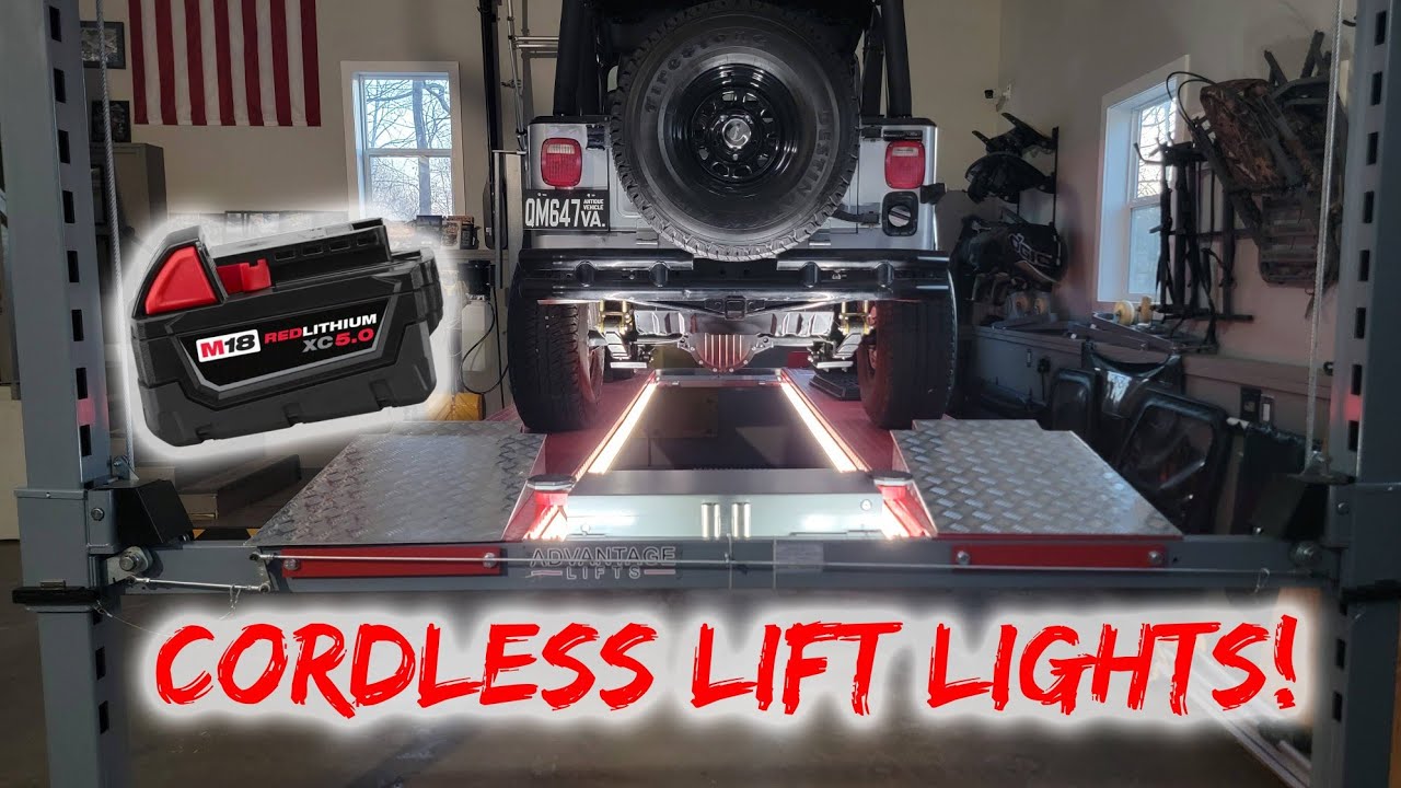 Wireless LED Automotive Lift Lights