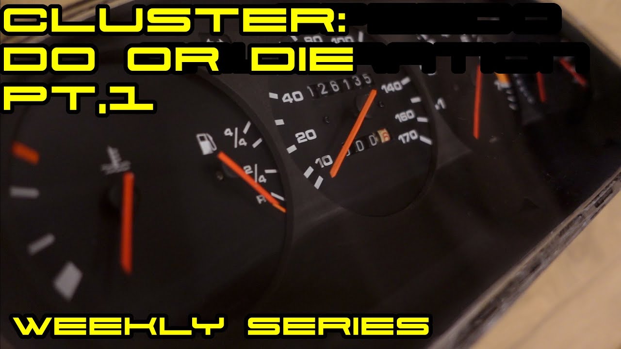 Porsche 928 Episode 88 - Do or die (for the cluster) Part 1