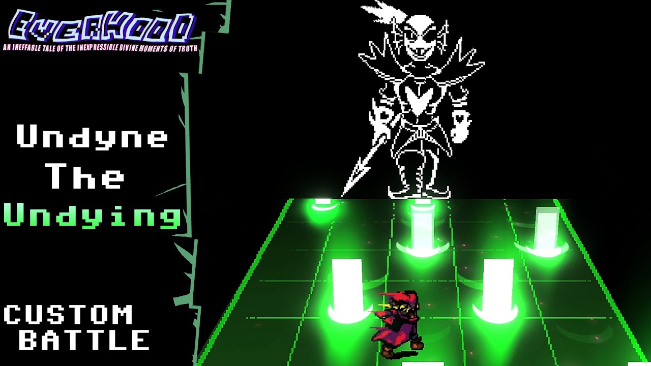 Everhood CUSTOM BATTLE: Undyne The Undying