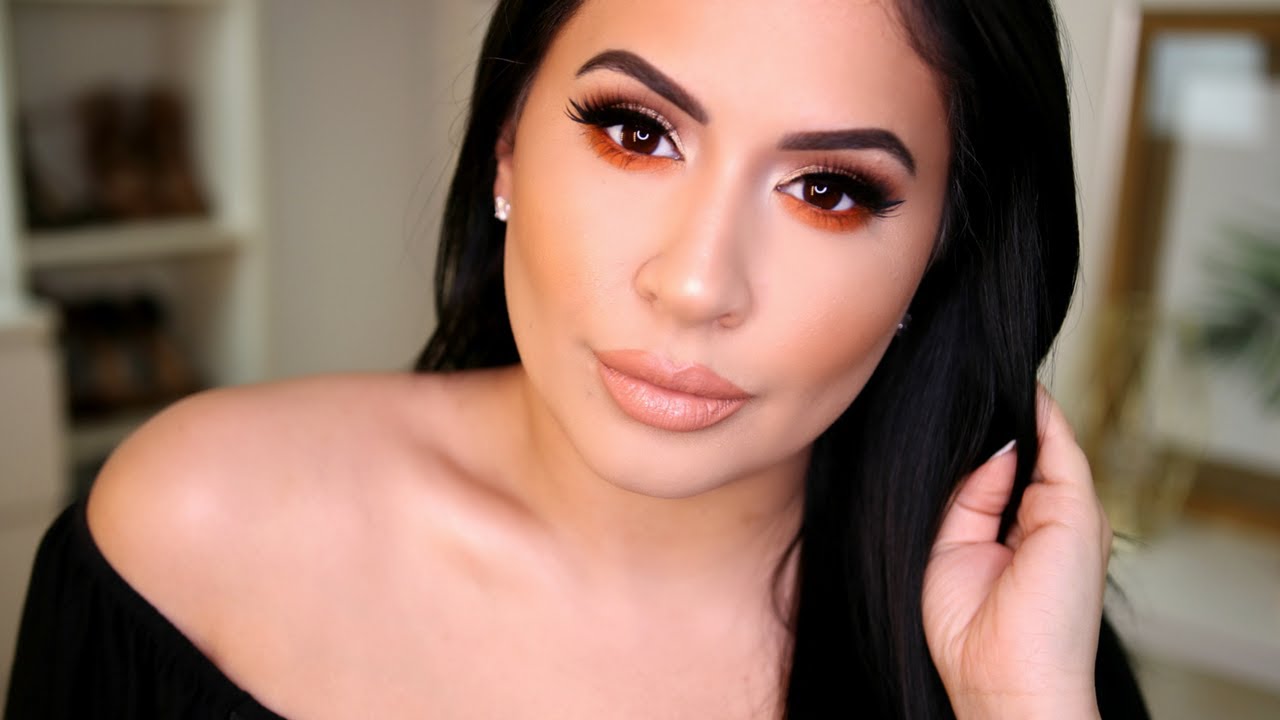 Get Ready With Me: Orange Crush Makeup Tutorial