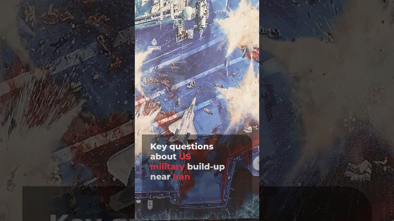 Key questions about US military build-up near Iran | AJ #shorts