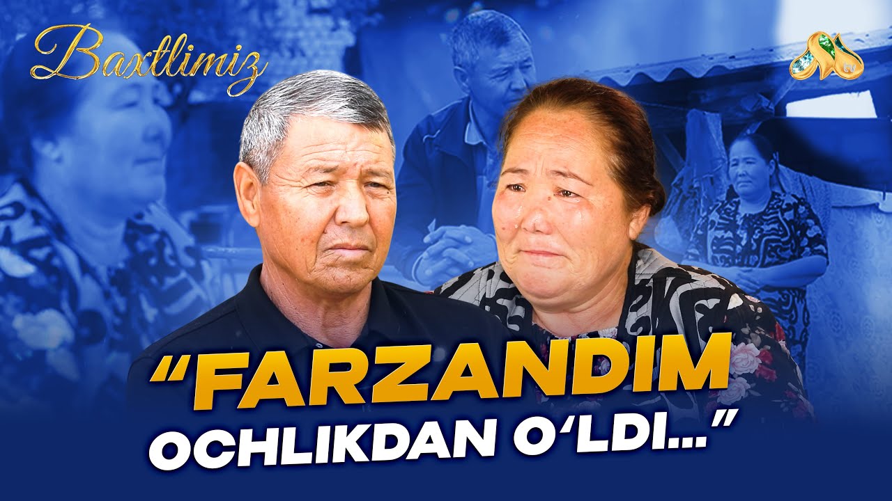 Farzandim ochlikdan o'ldi... Baxtlimiz