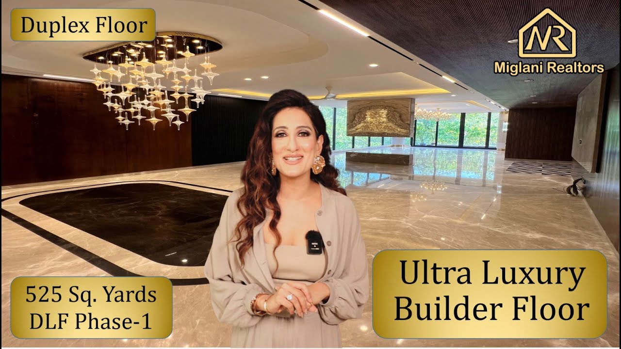 Luxury 4 BHK Duplex Top Floor with Terrace Garden in DLF Phase 1 Gurgaon | Corner Park Facing