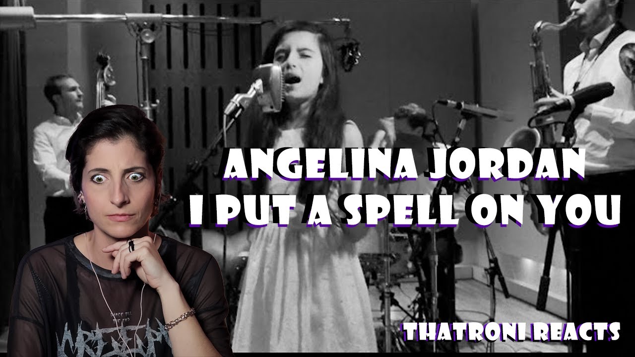 #ThatRoni Reacts to Angelina Jordan - I put a spell on you