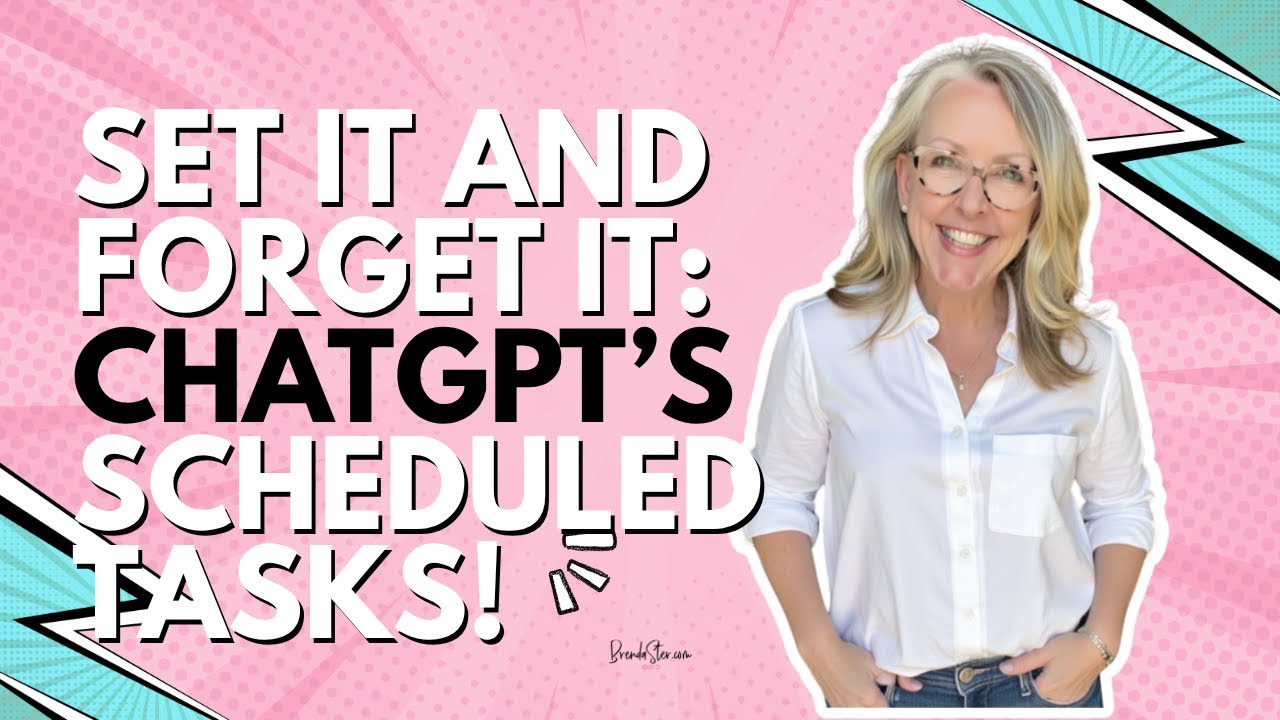 How to Use ChatGPT’s Scheduled Tasks to Save Time & Stay Consistent