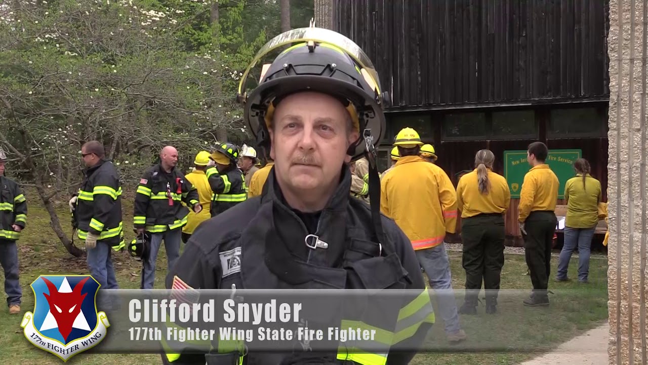 177th Fire Fighters Wildfire Training and Controlled Burn
