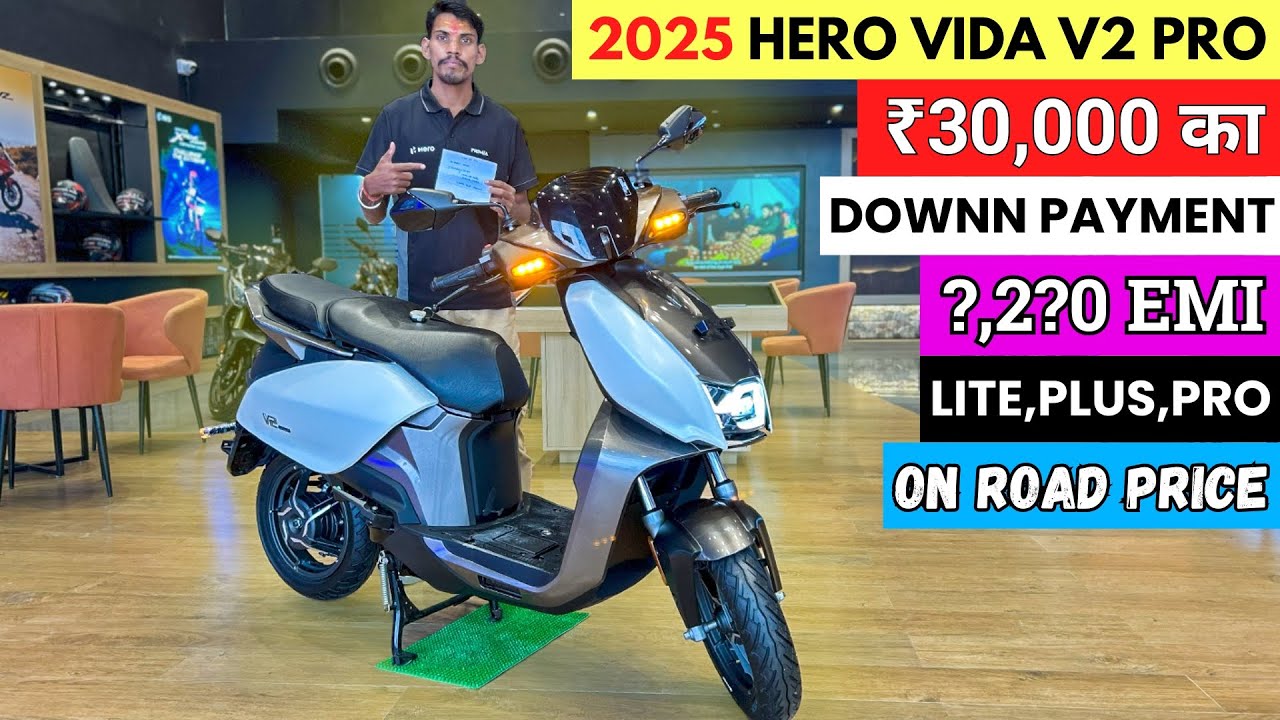 New Launch👌 2025 Hero VIDA V2 Pro Detailed Review | On Road Price & Subsidy Range Finance