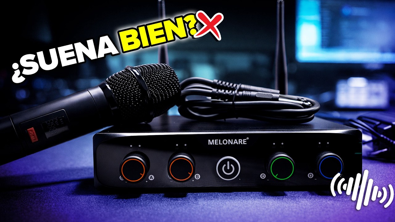 Micrófonos Inalámbricos Calidad Precio | Melonare MWM 41 🎤 Review y Prueba de Sonido