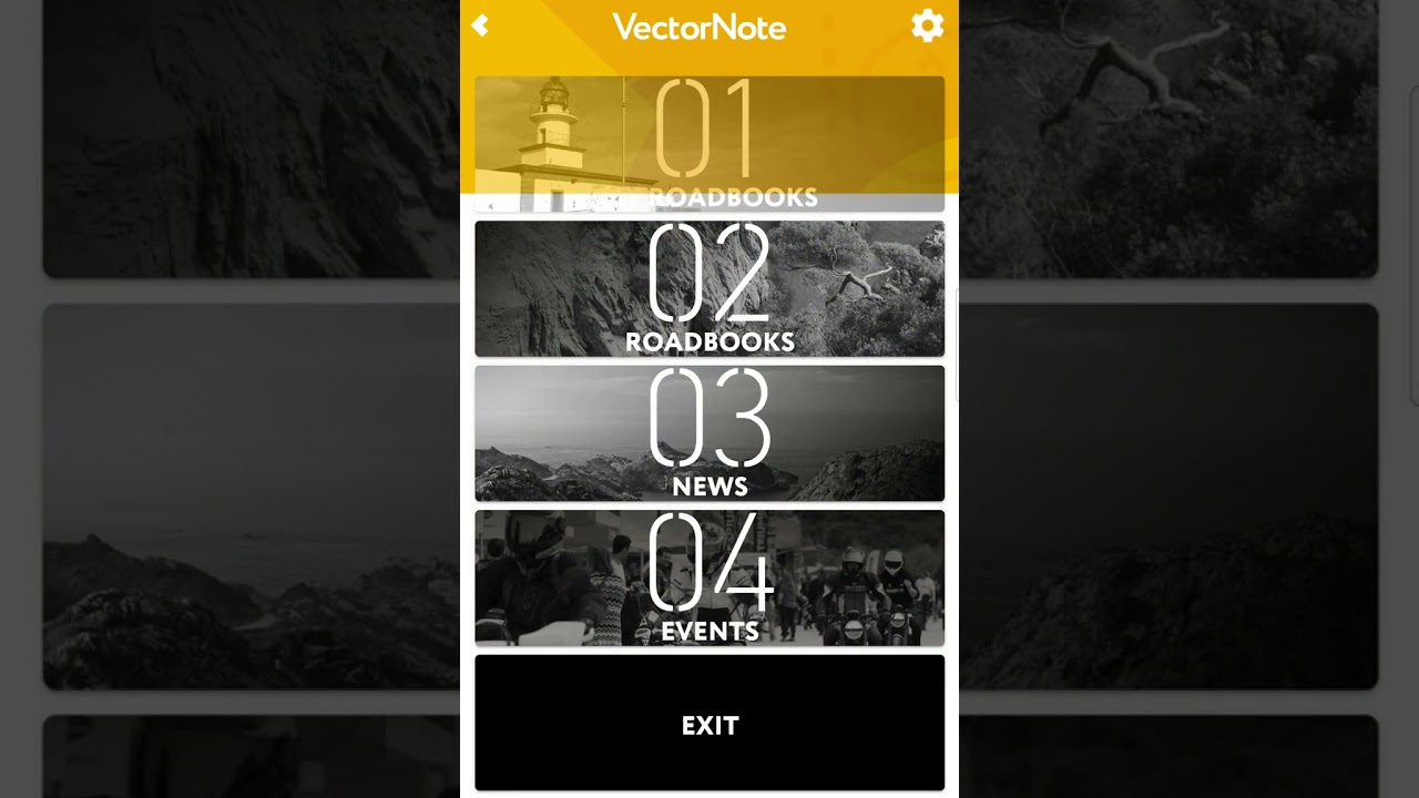MANUAL RONDAMOTO VECTORNOTE APP