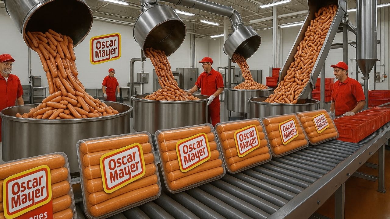 ¿Cómo Se Hacen Las Salchichas? [Proceso En Fábrica]