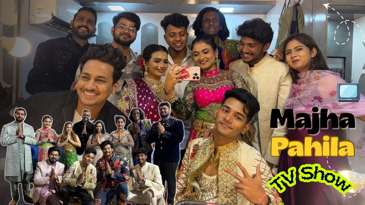 BTS 🎥| माझा पहिला TV शो experience with sun मराठी 😍