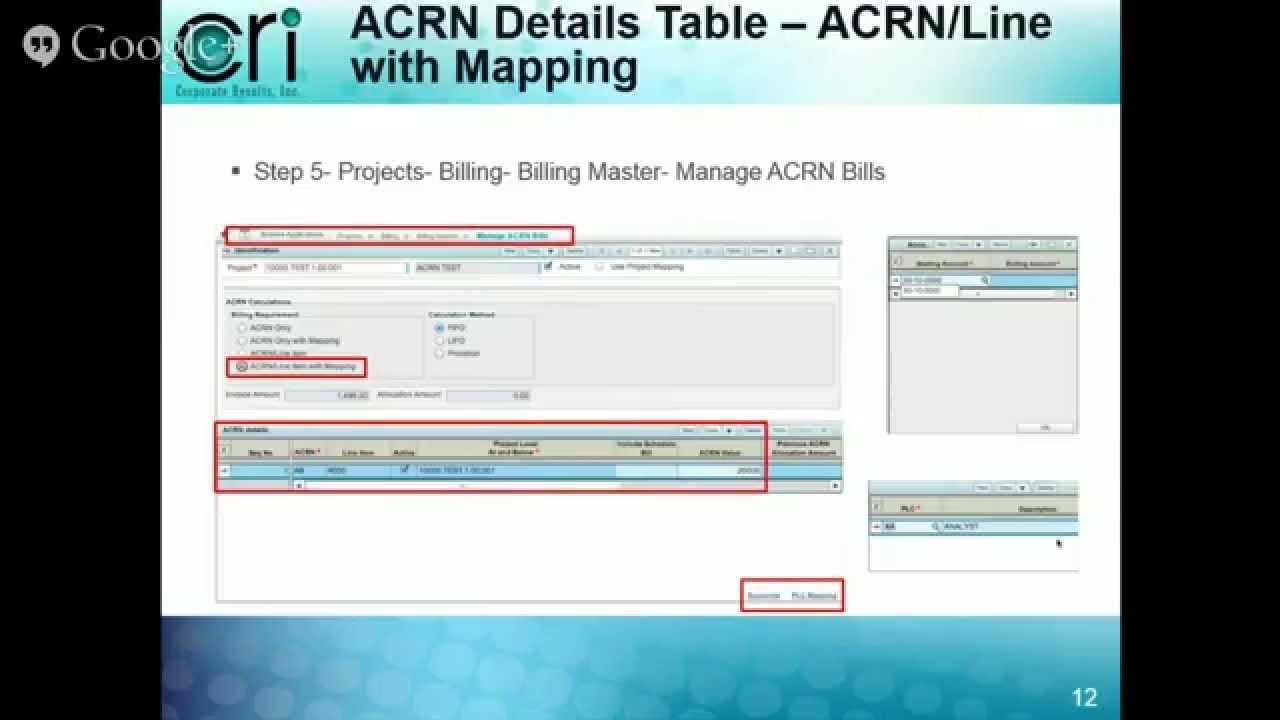 Costpoint 7: Automation of ACRN and WAWF Billings