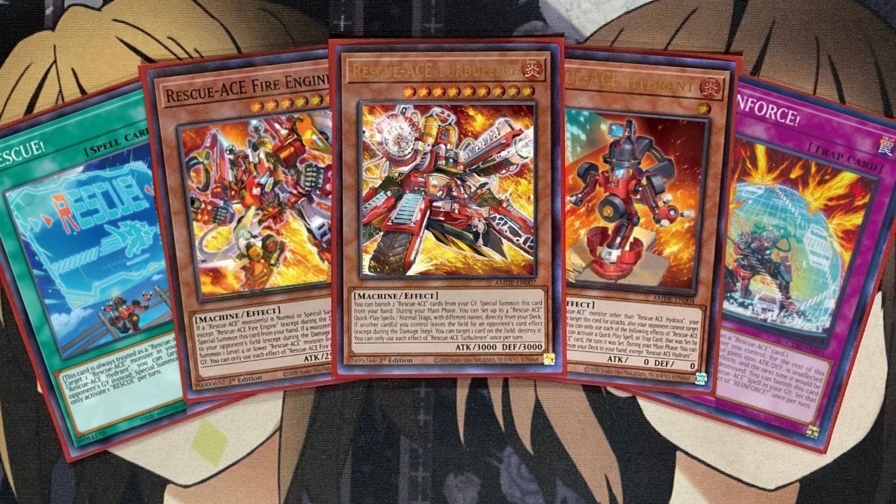 My Rescue Ace Yugioh Deck Profile for Post Cyberstorm Access