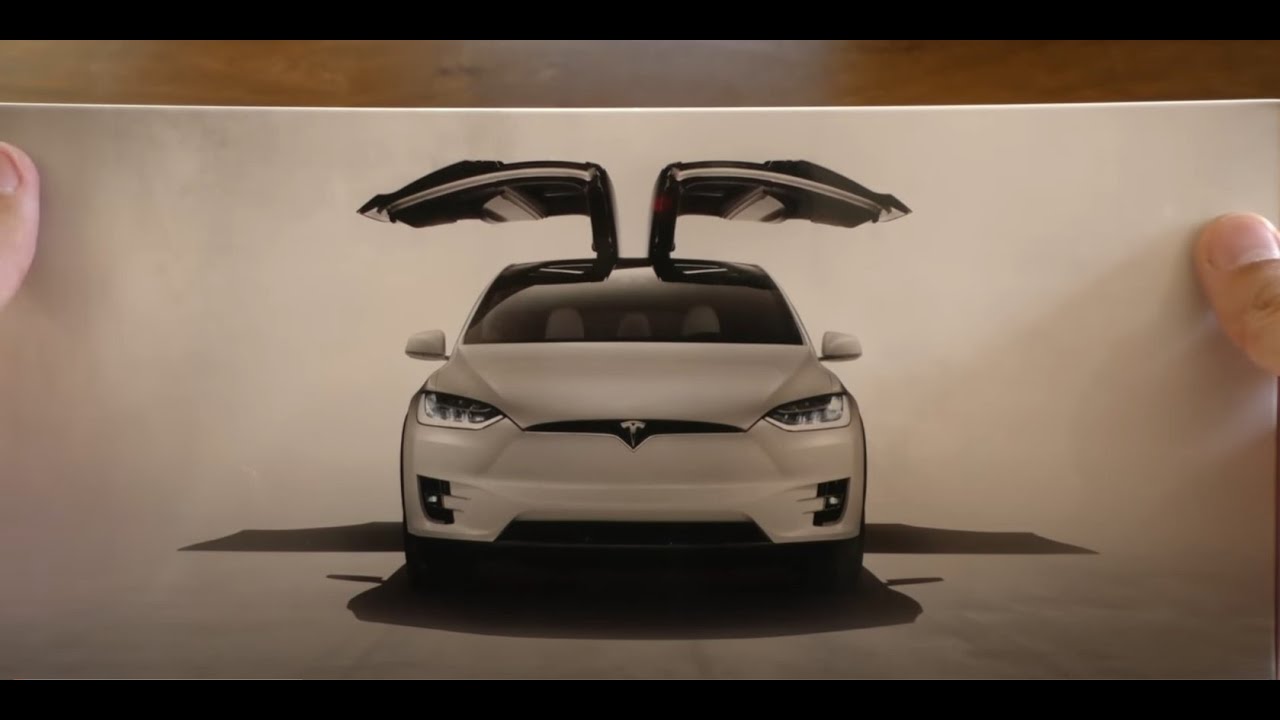 Unboxing and Review of the Official Tesla Model X 1:18 Scale Model Toy in Midnight Silver