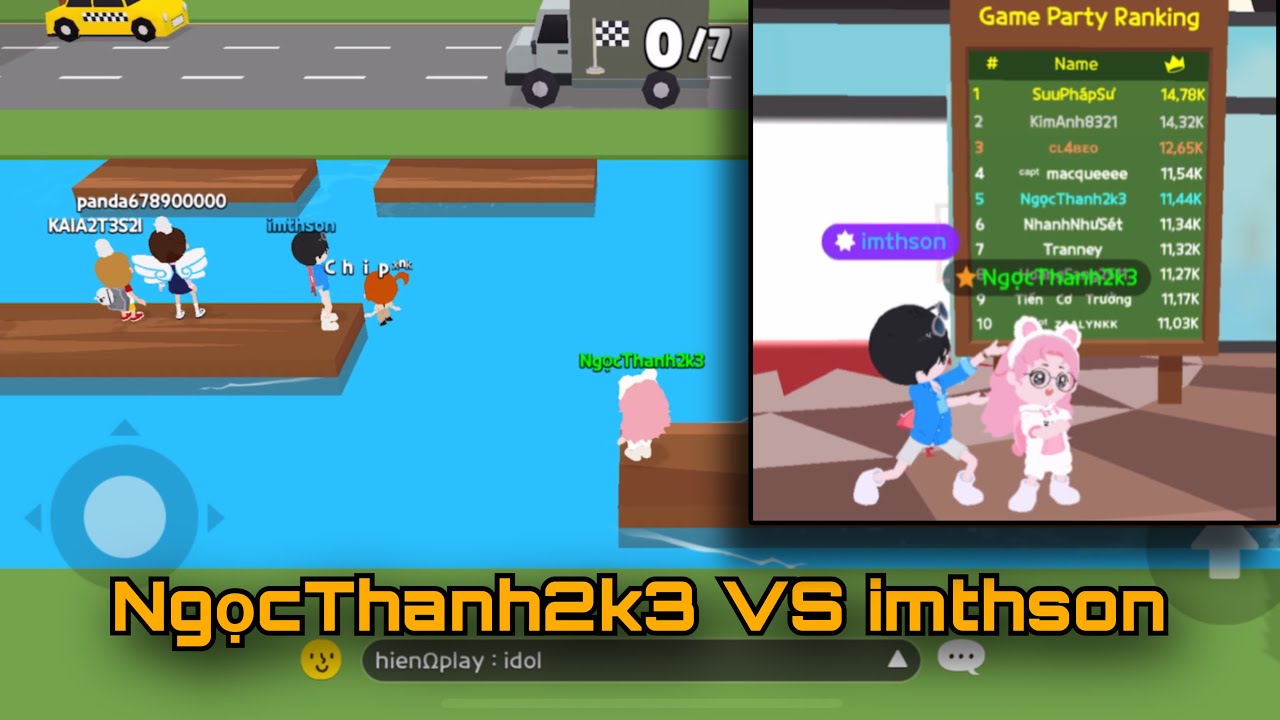 [Play Togther] NgọcThanh2k3 VS imthson / GIAO LƯU TIỆC TRÒ CHƠI VỚI IMTHSON VÀ CÁI KẾT…🤣
