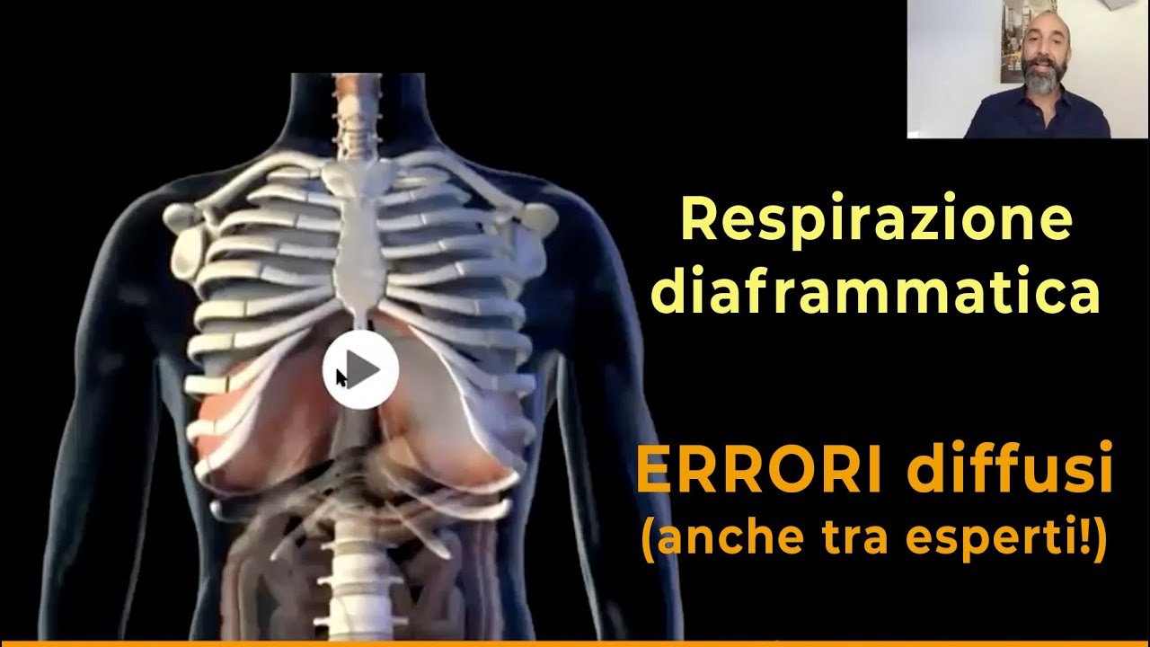 Respirazione diaframmatica: gli errori più diffusi (anche tra gli esperti!)