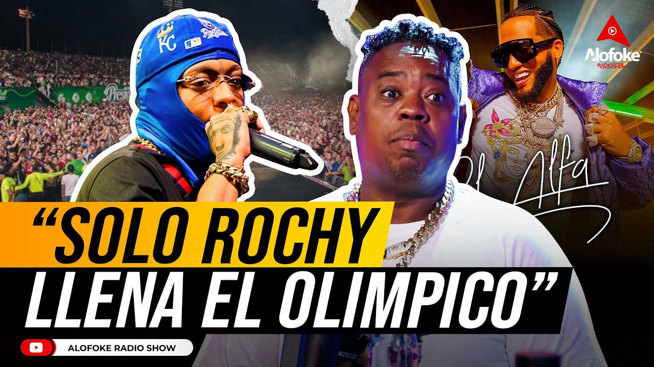 SOLO ROCHY RD LLENA EL ESTADIO OLIMPICO (DJ TOPO DESAFIA A EL ALFA EN EL DESPELUÑE)