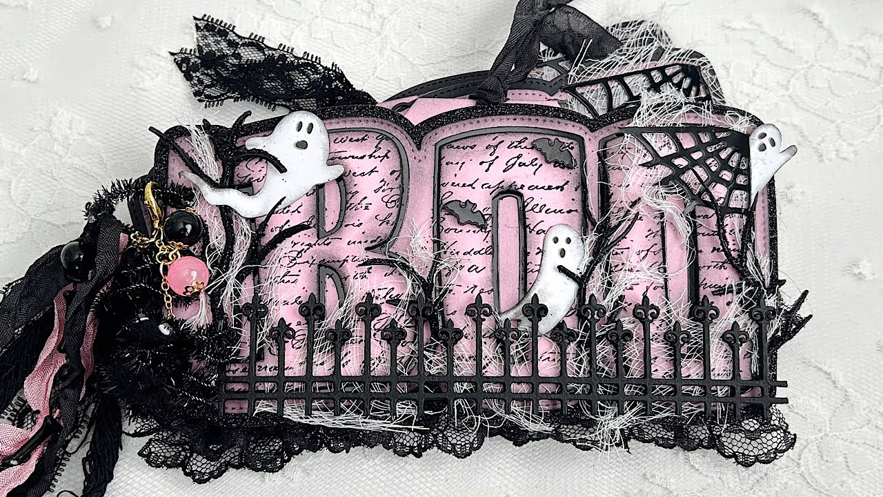 Scrap Diva Designs Boo Mini Album GDT Project ~ 20% Off Sale #scrapdivadesigns @ScrapDiva29