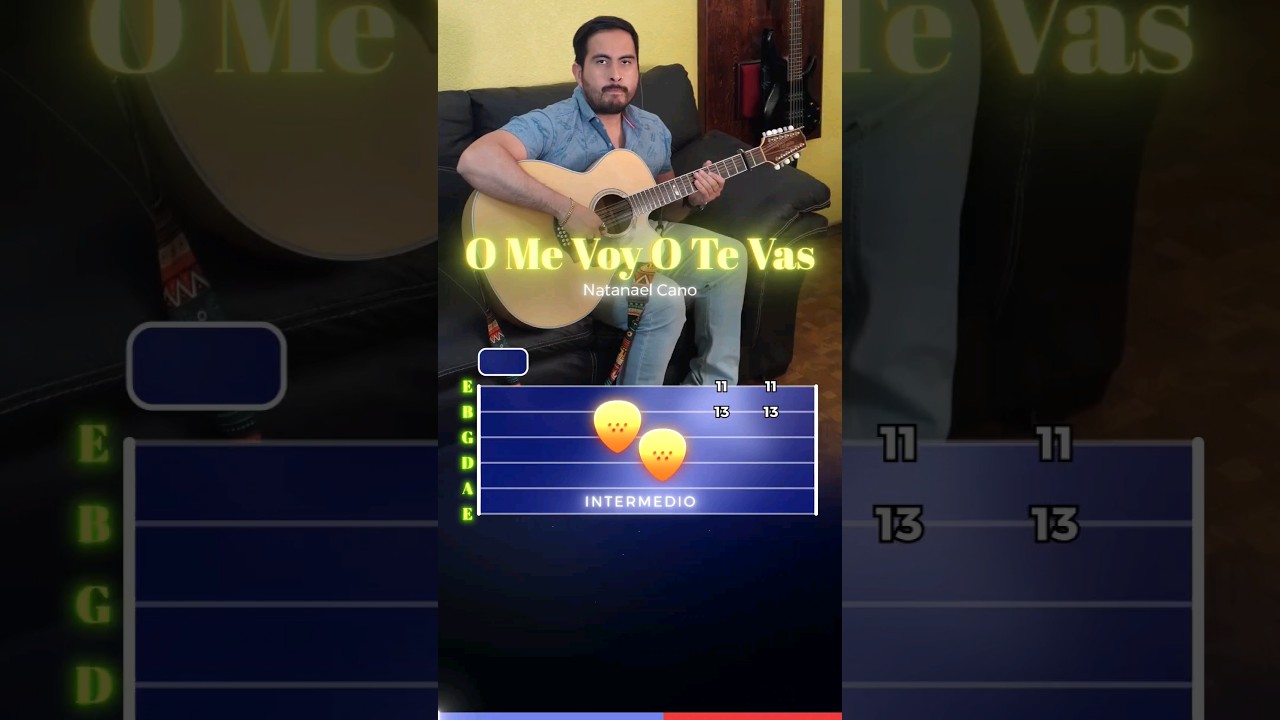 O Me Voy O Te Vas Natanael Cano Tutorial Requinto Tabs #regionalmexicano #natanaelcano
