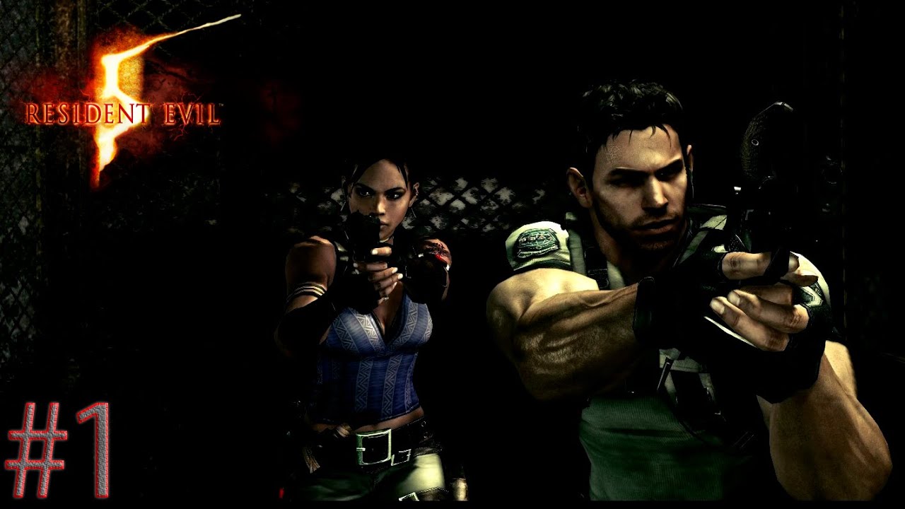 #1 - RESIDENT EVIL 5 - INÍCIO COM CHRIS BOMBADO!!! - LEGENDADO PTBR