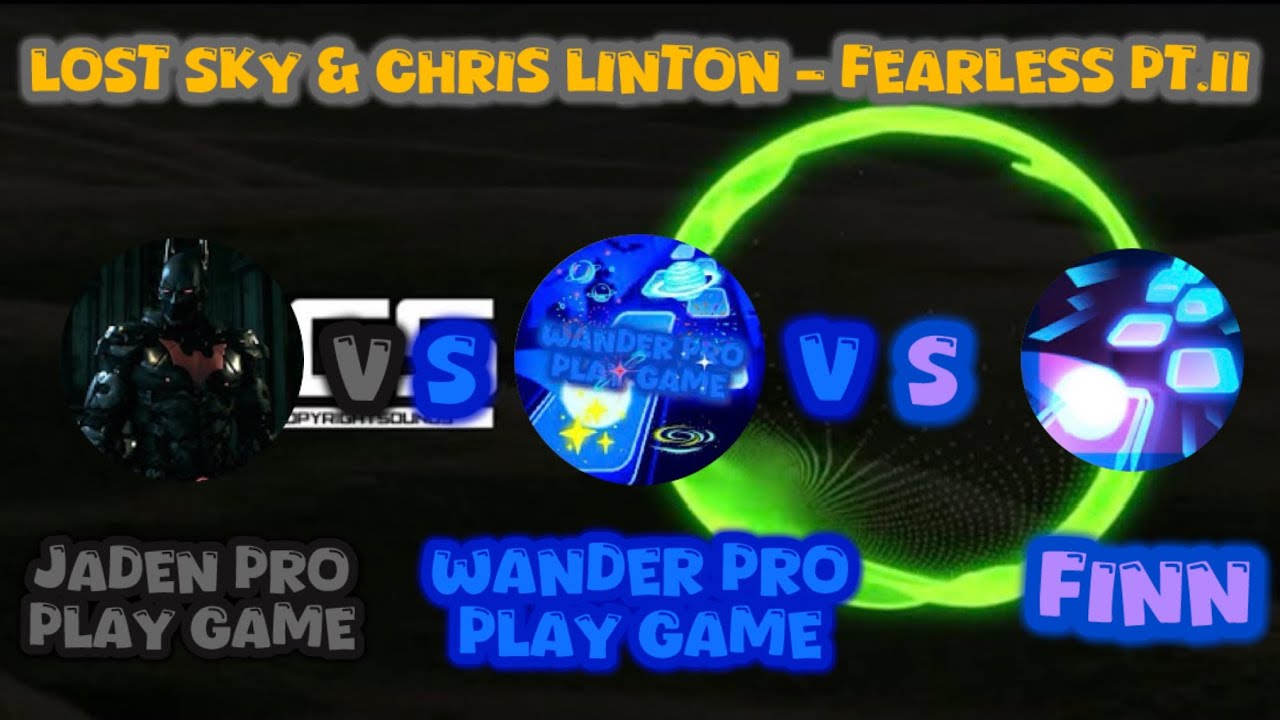 Tiles Hop | Lost Sky & Chris Linton - Fearless Pt.ll | Me vs @WanderProGamer vs @othercontent1 