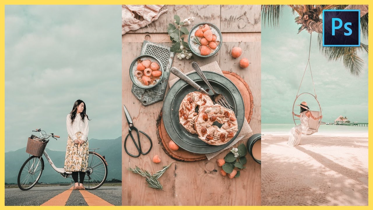 [ Color Effect ] HOW TO EDIT SOFT PASTEL IN PHOTOSHOP