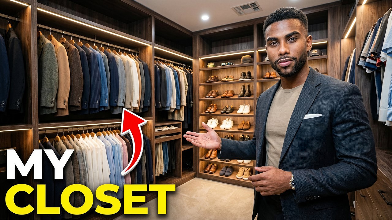 This Is What A HANDSOME Man's Closet Looks Like (Full Tour)