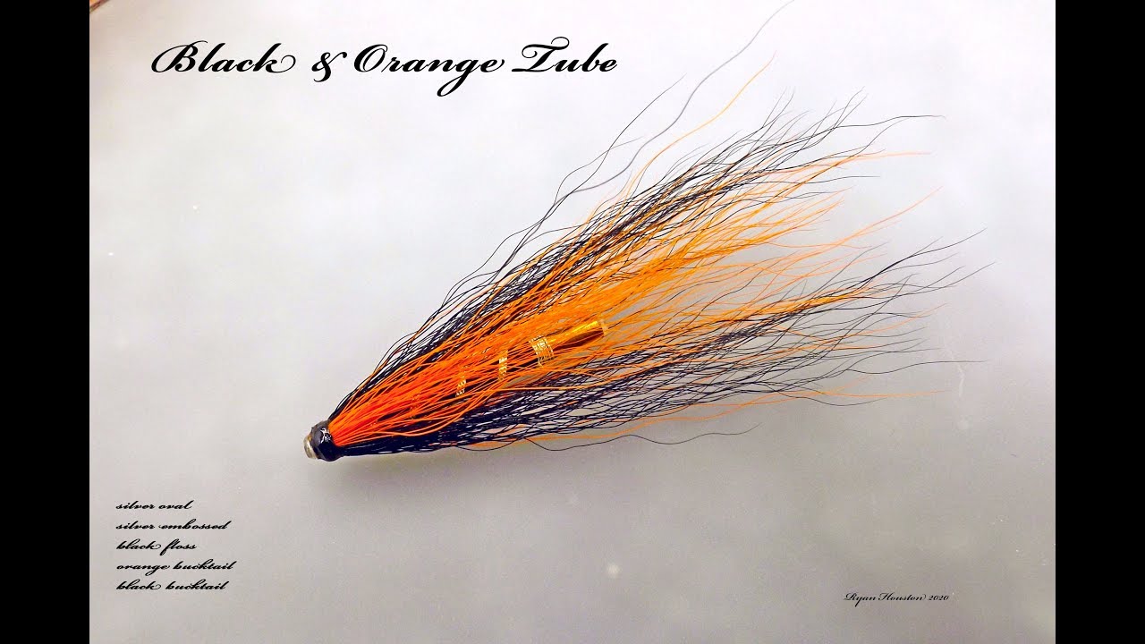 TYING THE BLACK & ORANGE TUBEFLY WITH RYAN HOUSTON