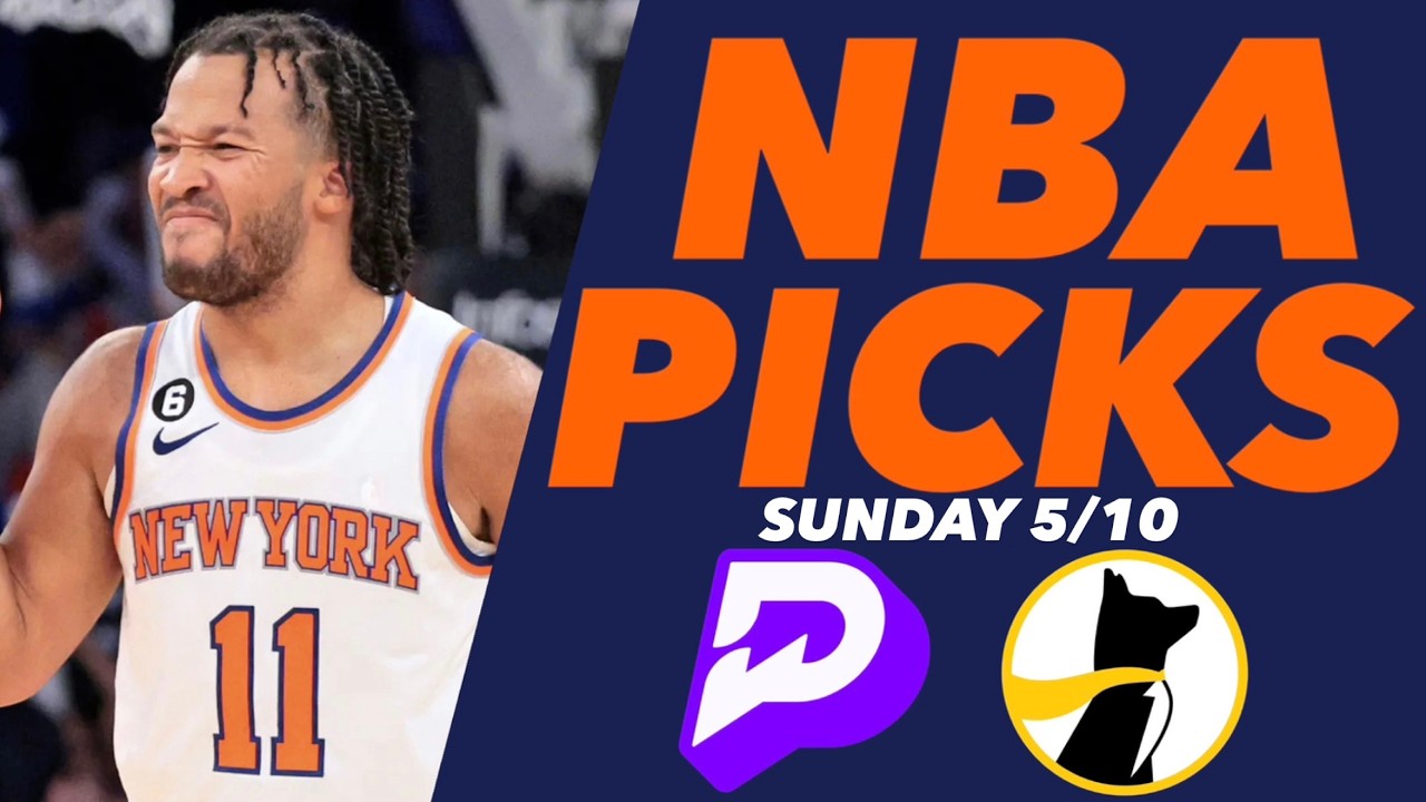 (2-0 NBA RUN!!!) NBA PRIZEPICKS BEST PICKS SUNDAY 5/10 ✅✅| 2 FREE PLAYER PROPS FOR PLAYOFFS 5/10!!!