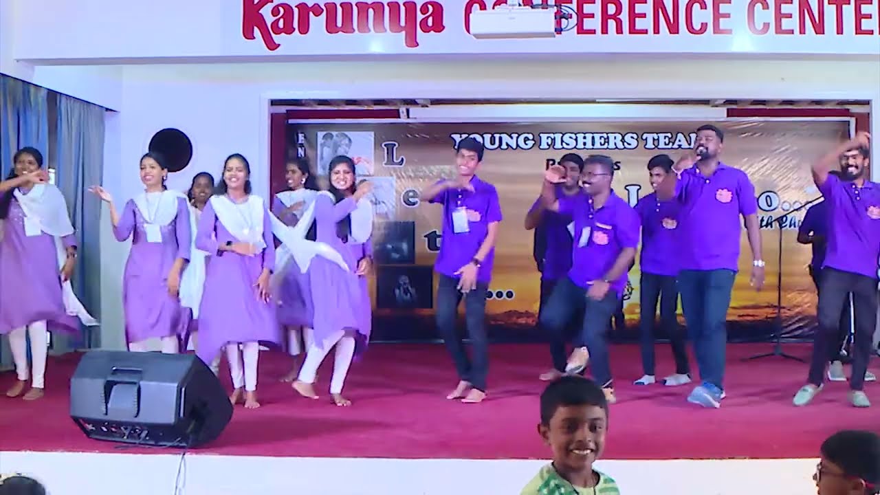புதிய துவக்கம் எனக்கு தந்து | Young Fishers Team | Youth Camp | Action Song #youngfishersteam #yft