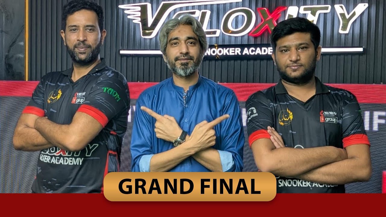 MUHAMMAD ASIF VS MUBASHIR RAZA | GRAND FINAL | Live with Shoaib Arif | Veloxity Snooker Johar Town