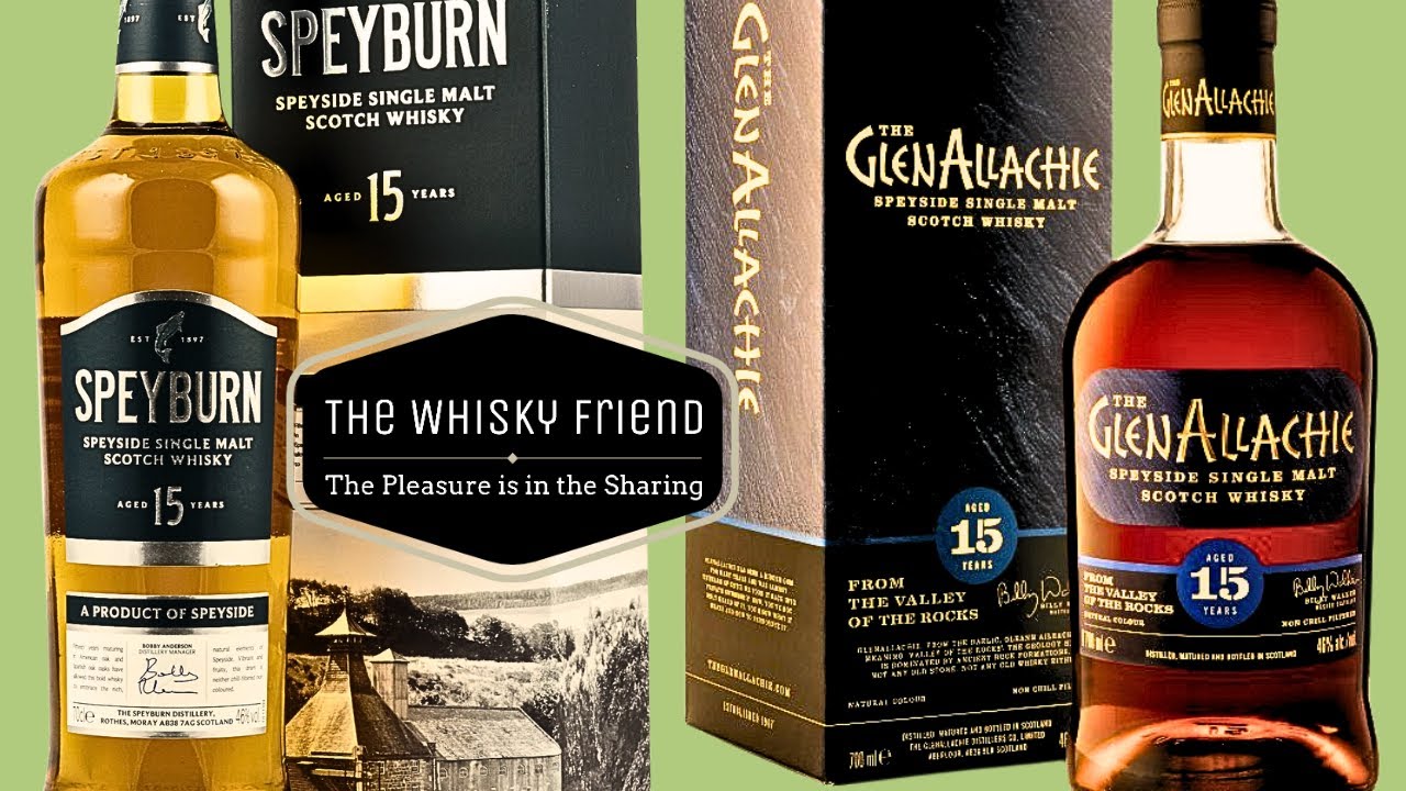 SPEYBURN 15  &  GLENALLACHIE 15 ... Head to Head SHOOTOUT.
